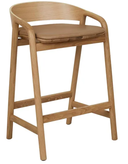 Tolv Inlay Upholstered Barstool image 0